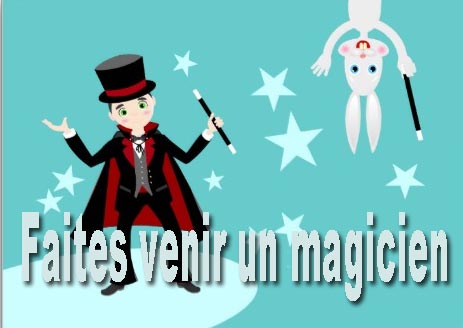 Spectacle enfants de magie avec magicien Saone-et-Loire